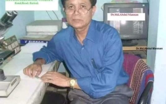 নিজ কর্মস্থলেই চিরবিদায় নিলেন চিকিৎসক মান্নান