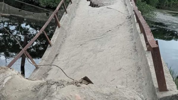 এক যুগ ধরে ব্রীজটি সংস্করণ করছে না এল জি ই ডি, চরম ভোগান্তিতে মানুষ