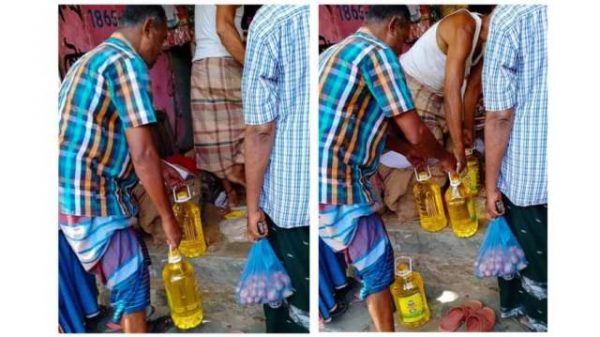 বেতাগীতে দোকানে দোকানে বিক্রি হচ্ছে টিসিবির পন্য!