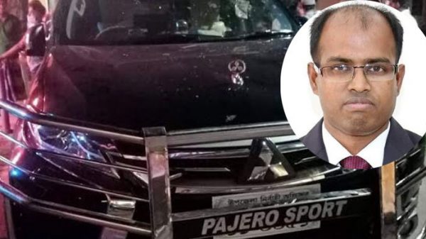 ভোলায় ইউএনওর গাড়িতে হামলা