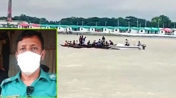 বরিশালে পুলিশ সদস্যের সহায়তায় প্রাণে বাঁচলো ১২ যাত্রী