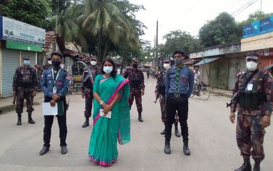 জনকল্যানমূলক কার্যক্রমে সক্রিয় বরিশাল পলিটেকনিক রোভার স্কাউট