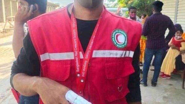 তালতলীতে পুলিশ কর্তৃক মারধরের শিকার যুব রেড ক্রিসেন্ট সদস‍্য