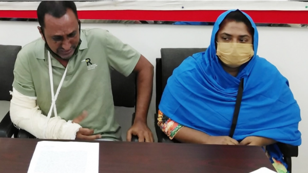 বরিশালে চাঁদার দাবিতে হামলা