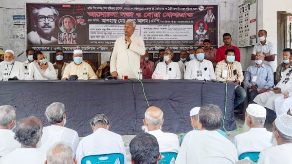 জনতার ঢলই প্রমান করে শোক শক্তিতে  রূপান্তরিত হয়েছে...এমপি শাহে আলম