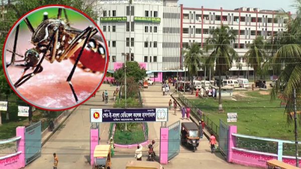 বরিশাল শেবাচিমে ছয়জন ডেঙ্গু রোগী ভর্তি